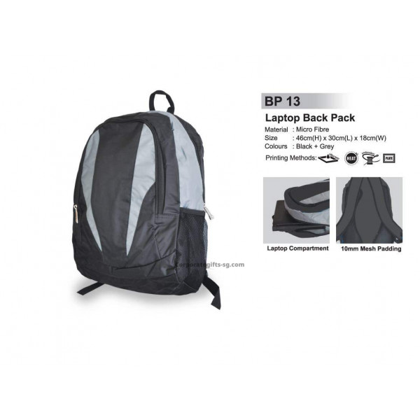 BP 13 Laptop Back Pack